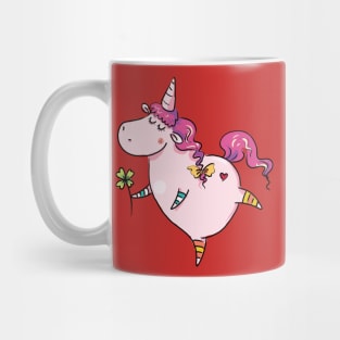 Unicorn & Flower Mug